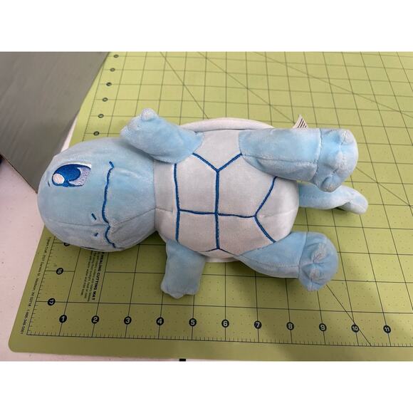 Nintendo Pokemon 8" Stuffed Plush All Blue Squirtle Anime Cartoon Toy Jazwares - Picture 10 of 10
